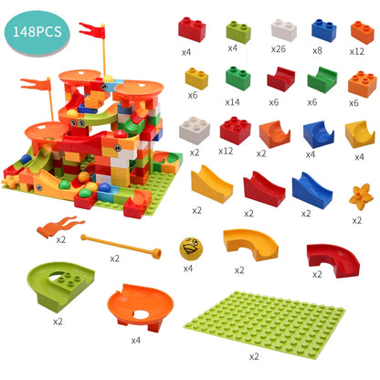 Marble Race Run Block Toys