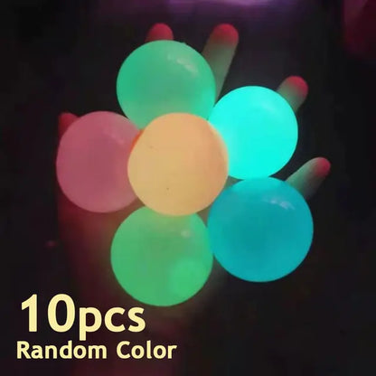 Luminous Sticky Ball Toys