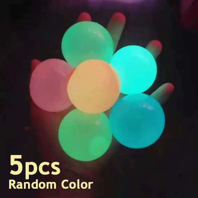 Luminous Sticky Ball Toys